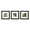 Black Framed Version, variant on Gallery Pops Star Wars: Saga - Moments Edge Jedi Art Bundle (3-Pack)