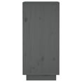 thumbnail image 5 of vidaXL Buffets 2 Pièces Gris 31.5x34x75 cm Pin Massif, 5 of 5