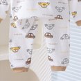thumbnail image 7 of HFHAPW Boys Girls Toddler Snug Fit 2 Piece Pajamas Set Long Sleeve Top Pants Pjs Baby Loungewear Fall Winter Sleepwear, 7 of 7