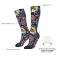 thumbnail image 6 of Salouo Colorful Compasses Print Women's Men's Ankle Socks 1-pack Casual Athletic Socks for Unisex Adult Moisture-Wicking Socks for Daily Wear/Running/Sport, 6 of 8