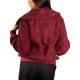 thumbnail image 3 of Jess por Meiko Chaquetas de Mujer de Manga Larga con Cuello Sobredimensionado, Bolsillos Frontales, Chaqueta Bomber de Felpa con Cierre, Talla XS, Burdeos, 3 of 6
