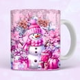 thumbnail image 3 of Rkstn Mug Lettering Christmas Mug Inflated Snowman Mug, Santa Mug Press Puffy 15oz 11oz Coffe, 3 of 3