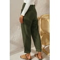 thumbnail image 4 of Womens High Waisted Straight Leg Corduroy Pants with Pockets Fall Pants for Women 2023, 4 of 5