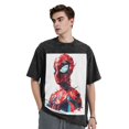 thumbnail image 2 of Spider-Man 230g Vintage Washed Drop Shoulder T-Shirt - Iron On, 2 of 7