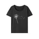 thumbnail image 1 of Camiseta de verano para mujer, camiseta de cuello redondo de ajuste regular para caminar, viajar, trabajar M, 1 of 7