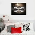 thumbnail image 4 of JEUXUS Modern Art Canvas Paintings Swan Heart Swans Love Animal Posters and Prints Wall Pictures Art for Bedroom Living Room Decor (Ready to Hang,16x12inch), 4 of 4