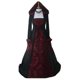 thumbnail image 2 of Vestido de encaje de manga larga para mujer, medieval, vintage, literatura, cena, Halloween, 2 of 3