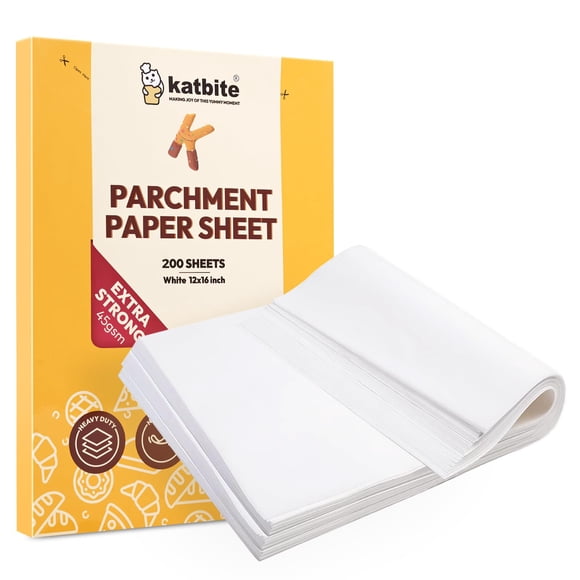 Papel para Hornear Katbite 200 Unidades 30x40 cm Resistente