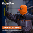 thumbnail image 2 of RefrigiWear Open Hole Face Mask, 2 of 6