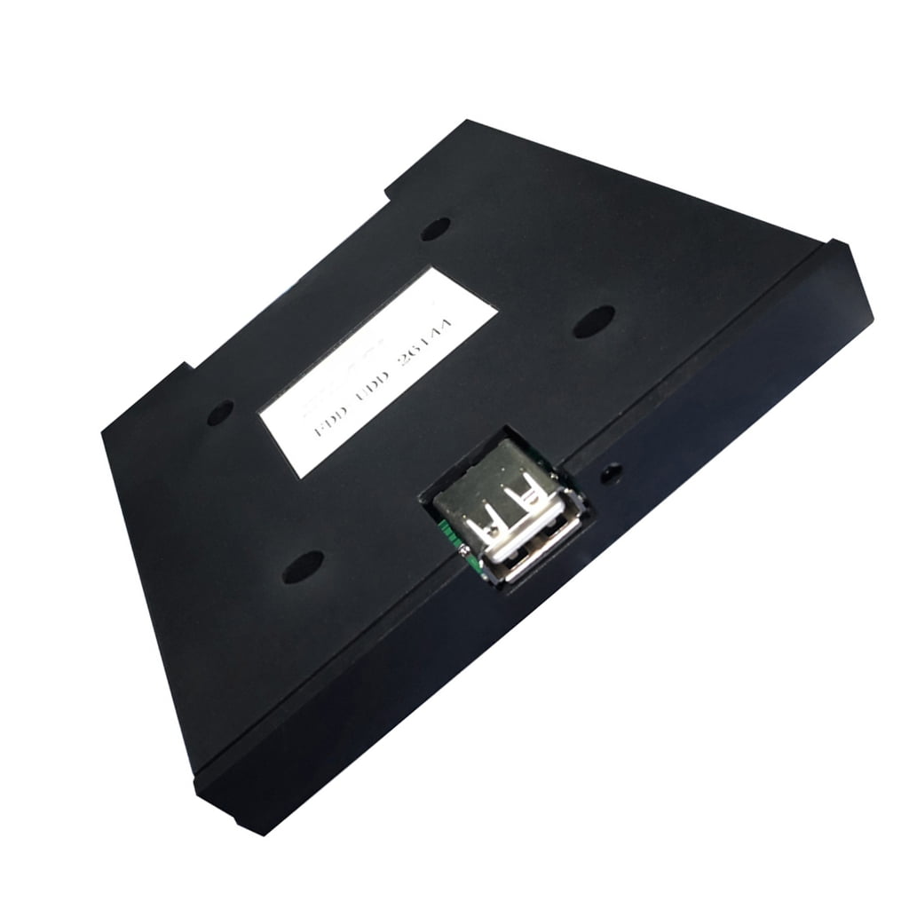 Oasiva 3.5" Portable 1.44 MB FDD Diskette Drive USB External Floppy Disk Reader Drive 26 Pins for Embroidery Machine Desktop