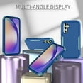 thumbnail image 6 of Dteck for Samsung Galaxy A54 5G Case, Shockproof Heavy Duty Dual Layer Outdoor Drop Protection Dustproof Armor Cover Hybrid Rugged Sports Matte Phone Case for Galaxy A54 5G 2023, navy+grayish green, 6 of 8