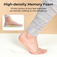 thumbnail image 4 of HomeTop Women's Cozy Memory Foam Loafer Slippers Indoor Outdoor, 4 of 9