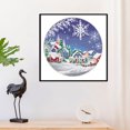 thumbnail image 4 of Kit de Costura Paisaje Invernal Punto Cruz DIY 11CT 35x35cm Cgtredaw, 4 of 9