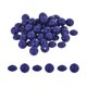 thumbnail image 1 of Uxcell 50Pcs Perlas de Silicona a Granel 0.47" Perlas Redondas y de Lenteja Perlas Focales de Silicona para Hacer Llaveros Azul Marino, 1 of 6