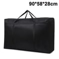 thumbnail image 1 of Bolsas de almacenamiento de edredón con cremallera grande de 150l, bolsa de almacenamiento de ropa plegable con, 1 of 5
