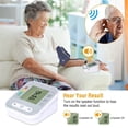 Automatic Blood Pressure Monitor Upper Arm Digital BP Machine With Large Cuff