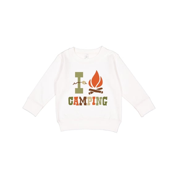 Inktastic I Love Camping Toddler Sweatshirt