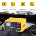 thumbnail image 3 of Cargador de batería de coche Cargador de batería inteligente para batería de 12V 3AH-100AH, 3 of 8