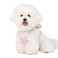 thumbnail image 2 of 3pcs/set, Dog Vest Harness and Leash Set with Cute Poop Bag Holder, No Pull Escape Proof Breathable Mesh Dog Harness,Fit Walking Small Dogs, Cats, 2 of 6