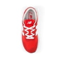thumbnail image 4 of New Balance Kid's 237 V1 Lace-Up Sneaker, White/True Red, 4.5 M Big Kid, 4 of 5