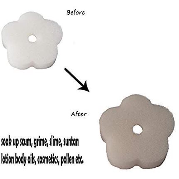 Hongchun floral oil absorption hydro lung sponges for hot tubs and