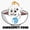 1pcs, variant on Anime Traveling Companion Game Mascot Paimon Emergency Food Floating Fairy Decal For Switch Sticker