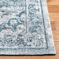 thumbnail image 3 of SAFAVIEH Classic Vintage Comhgham Medallion Area Rug, Aqua/Blue, 5' x 8', 3 of 7