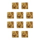 thumbnail image 3 of Qarigey 100 Pieces Artificial Rose Flower Petals Wedding Ornament Household Layout Cloth Flowers Fake Party Accessories Romantic oro 5x5cm 10piezas, 3 of 6