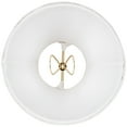 thumbnail image 5 of Imperial Shade Set of 4 Empire Chandelier Lamp Shades White Small 3" Top x 6" Bottom x 5" High Candelabra Clip-On Fitting, 5 of 6