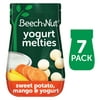 (7 Pack) Beech-Nut Toddler Food, Sweet Potato Mango & Yogurt Baby Snack, 1 oz Pouch