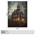thumbnail image 4 of Fenyluxe Gothic Art Throw Blanket for Couch Sofa Bed Office Travel Camping School Flannel Blanket Exquisite Gifts for All Seasons Long-lasting Blanket 60x80in, 4 of 6