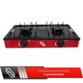 thumbnail image 2 of Parrilla A Gas 2 Quemadores Caper Roja, 2 of 8