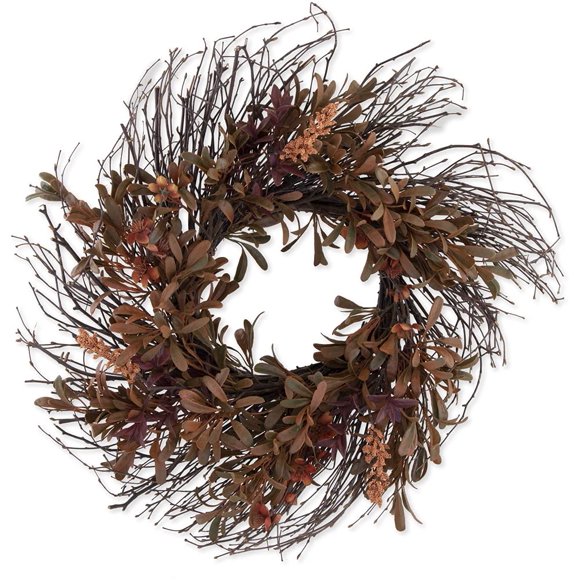 Boston International Couronne Décorative d'Automne pour Porte/mur, 20 Pouces, Mélange d'Automne