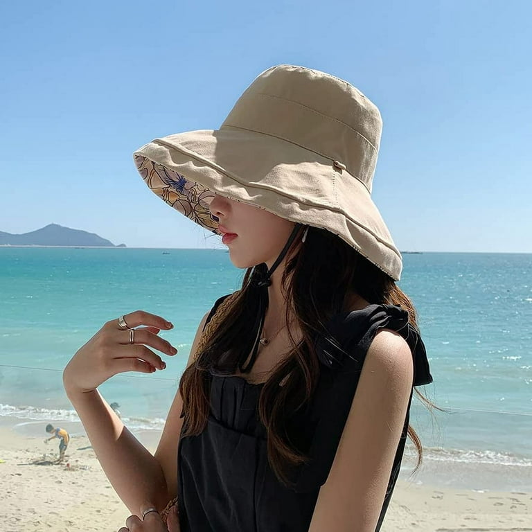 CoCopeaunt Beach Grass Hat Women Go To The Beach In Summer Sun Hat With Big  Brim Sun Block Holiday Sun Hat With Wide Brim