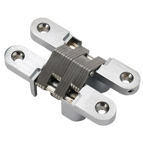 Invisible Door Hinges Concealed Barrel Cross Hinge Bearing Wooden Box For Folding Door Window Furniture Cabinet Hardware