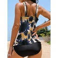 thumbnail image 3 of BIKINX Tankini Swimsuits for Women Plus Size Modest Swimwear Tummy Control Two Piece Bathing Suits, 3 of 4