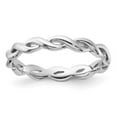 thumbnail image 6 of Auriga Fine Jewelry 925 Sterling Silver Carved Band Ring for Women Size- 9, 6 of 6