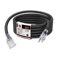 thumbnail image 1 of Cable de extensión EP de 15 pies iluminado para exteriores 10/3 SJTW 15A 125V, 1 of 7
