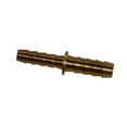 thumbnail image 1 of Helix Racing Coupler Fitting 053-3492 3/8 To 5/16 Inch Reducer Hose Barb; Straight; Without O-Ring; Without Jam Nut; Brass; Single, 1 of 1