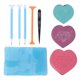thumbnail image 2 of DIY Diamond Art Painting Tools Kit Rhinestone Point Drill Pen Beads Sorting Trays Nail Art Tool SetBlue, 2 of 5