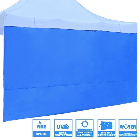 InstaHibit 1 Paquet Paroi Latérale pour Tente à Auvent Escamotable EZ 10x15 Pi Abri UV50+ Soleil