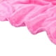 thumbnail image 5 of Preciosa manta de franela para mascotas, toalla acogedora, manta para mascotas de color sólido (rosa), 5 of 8