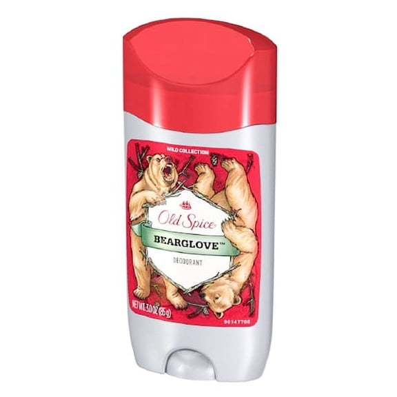 Old Spice Wild Collection Mens Deodorant, Bearglove - 3 Oz , 2 Pack