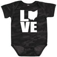 thumbnail image 3 of Inktastic Ohio Love Boys or Girls Baby Bodysuit, 3 of 5