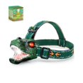 thumbnail image 1 of Linterna frontal LED Niovexium con forma de dinosaurio T-Rex para niños de 3 a 9 años, 1 of 9