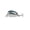 C, variant on Metal Fishing Lure, Crankbait with Treble Hooks for Bass Trout Walleye with Realistic Swimming Action(2 PCS)