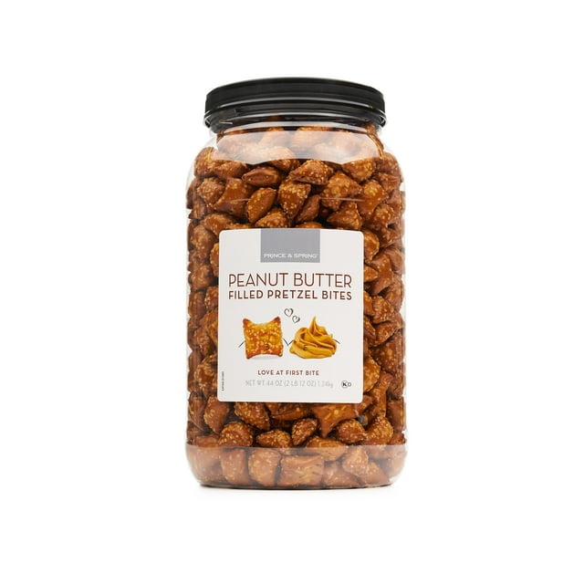 Prince & Spring Peanut Butter Filled Pretzel Bites 44 oz.