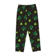 thumbnail image 4 of Haiem St. Patrick's Day8 Women's Pajama Pants Ultra Lightweight Pjs Bottoms Sleepwear Bottom Pants With Pocket Drawstring-Medium, 4 of 9