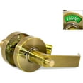 thumbnail image 2 of ADA Door Lock with Indicator in Antique Brass - Left-Handed, 2 of 8