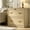 Natural-30.7" W × 15.6" D, variant on HMstone Farmhouse File Cabinet with Lock, 2 Drawer Lateral File Cabinet for Printer Stand, Large Wood Filing Storage Cabinet for Home Office, Fits A4/Letter Size Files, Natural